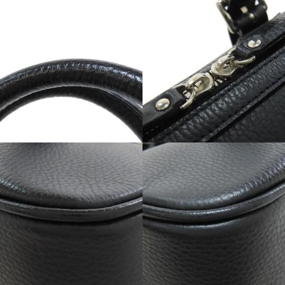 BURBERRY Black Leather Tote Bag - Picture 9 of 11